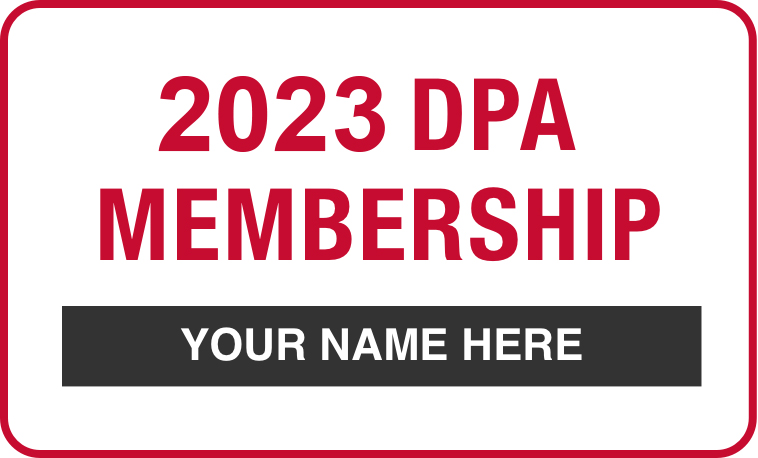 2023 DPA Member Card - Your name here